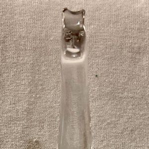 Vintage Baccarat Clear Crystal Figurine